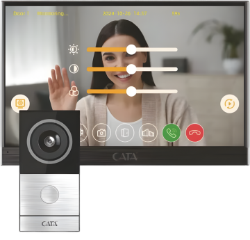 Cata Akıllı Villa Set 7 İnç Hd Ekran Hareket Kaydetmeli ct-4030