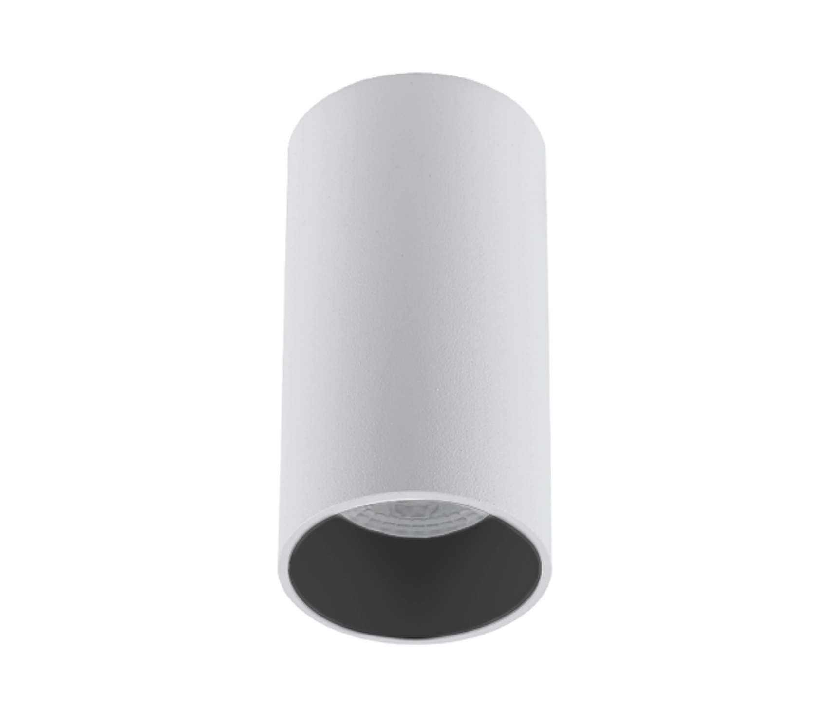 Sıva Üstü Silindir Led Spot Armatür 6x10 Cm Beyaz - Siyah