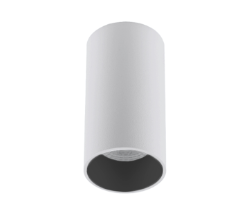 Sıva Üstü Silindir Led Spot Armatür 6x10 Cm Beyaz - Siyah