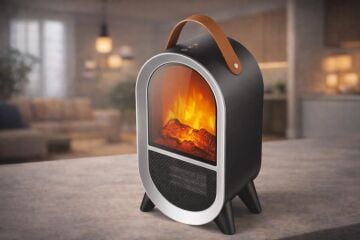 Cata 750-1500 Watt Taşınabilir 4 Kademeli Kumandalı Fanlı Isıtıcı ct-6055