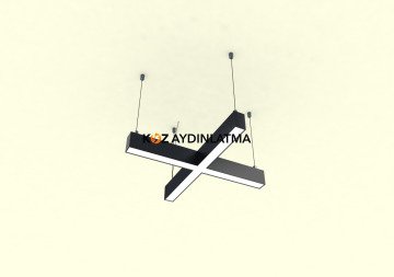 X Linear Aydınlatma Modern Led Avize Lineer Armatür