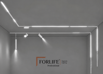 Forlife Klasik FL-5534 W Sıva Üstü Magnet Ray L Dönüş Aparatı Beyaz Kasa