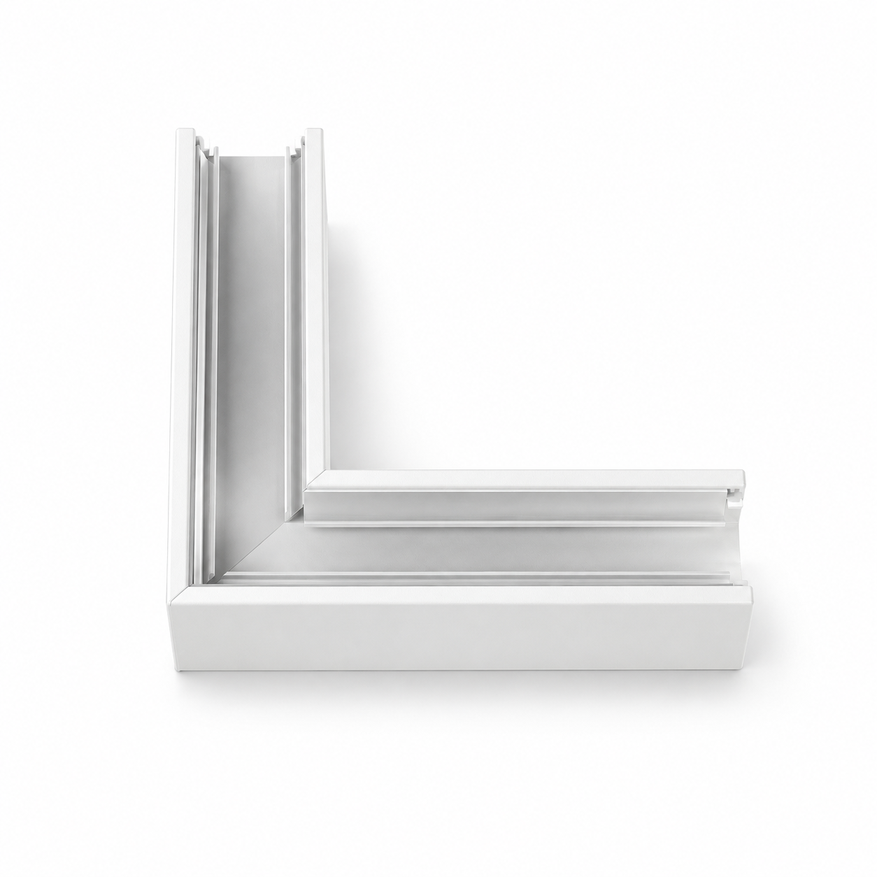 Forlife Klasik FL-5534 W Sıva Üstü Magnet Ray L Dönüş Aparatı Beyaz Kasa
