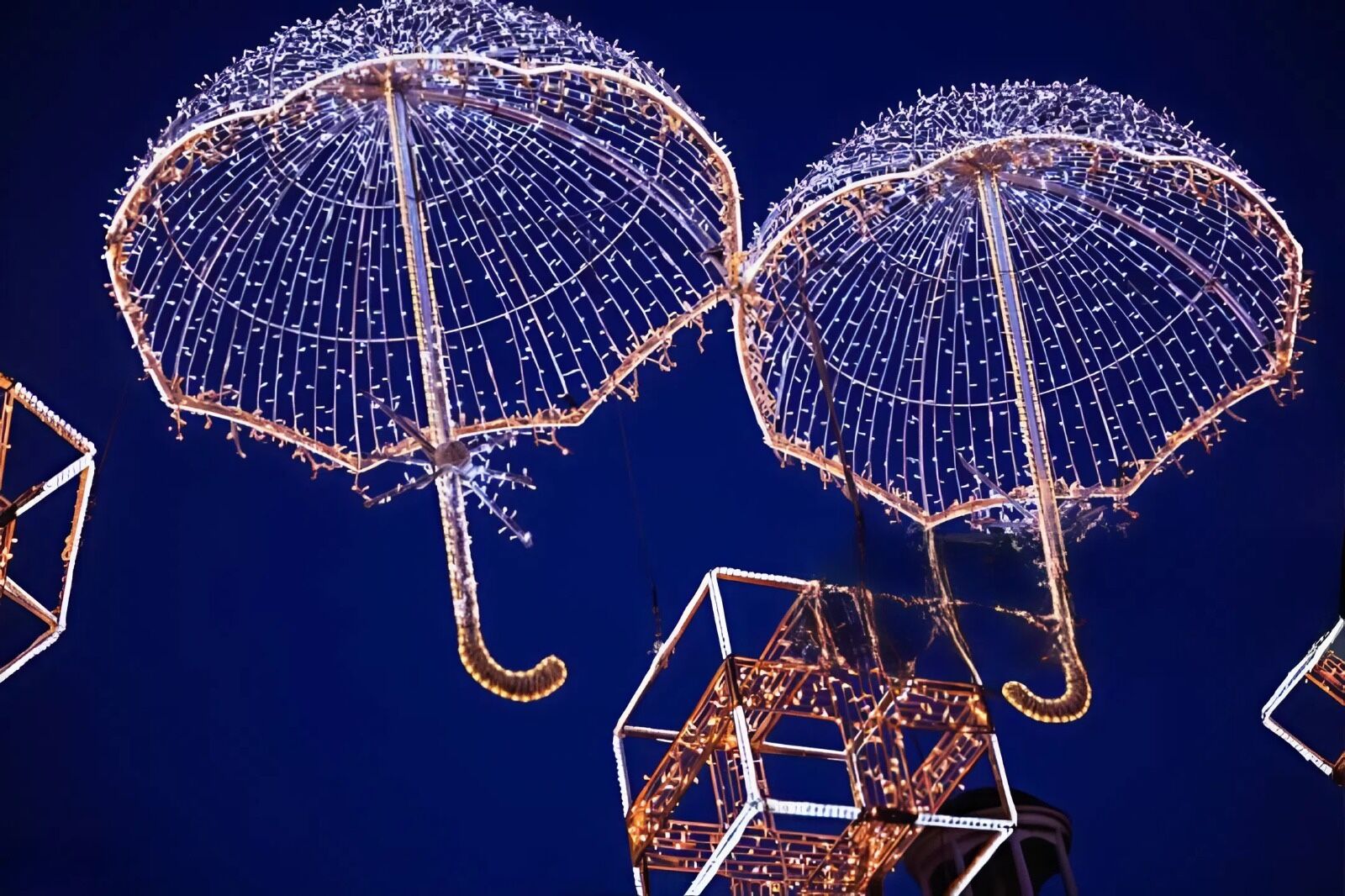 Led Şemsiye Dış Mekan Bahçe Yılbaşı Süsleme SNC-815