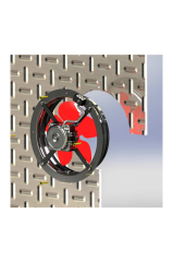 Aircol 300 BF Monofaze Sac Gövdeli Sanayi Tipi Aksiyal Fan 65W 1800m3/h