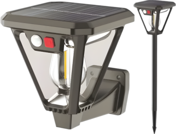 Cata Sakura Çim ve Duvar Tipi Solar Led Bahçe Aydınlatma Armatürü 25W CT-7318