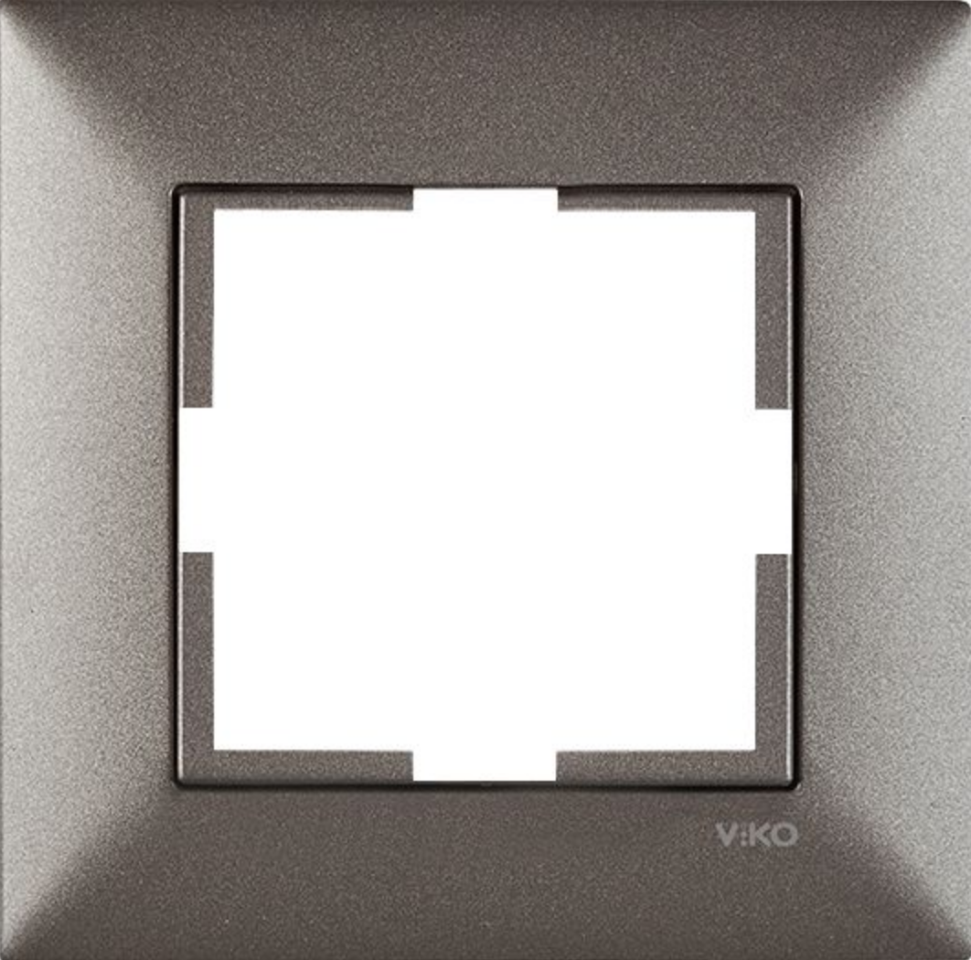 Viko Trenda Renkli Tekli Çerçeve 92190751 Antrasit