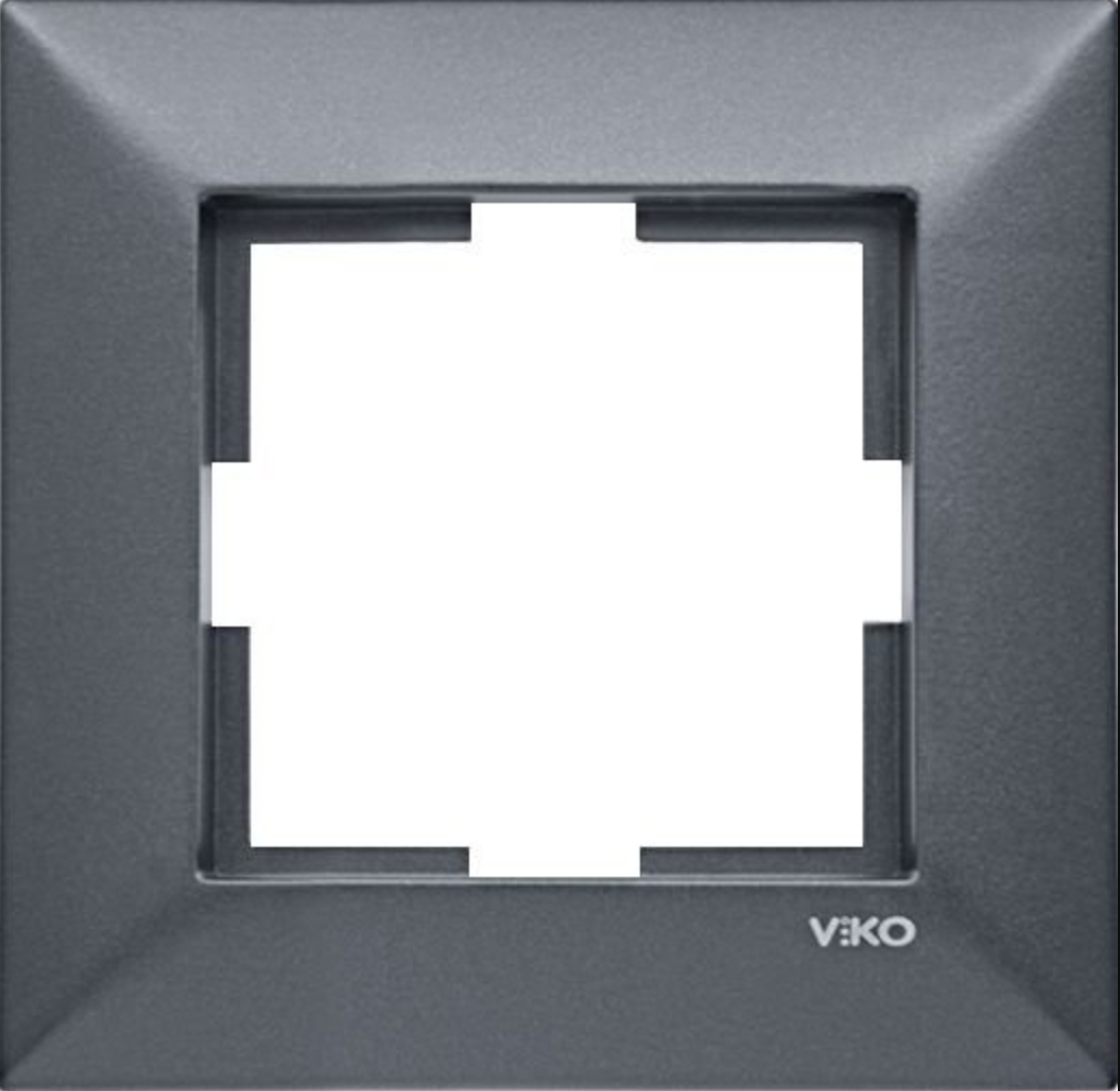 Viko Trenda Renkli Tekli Çerçeve 92190751 Füme