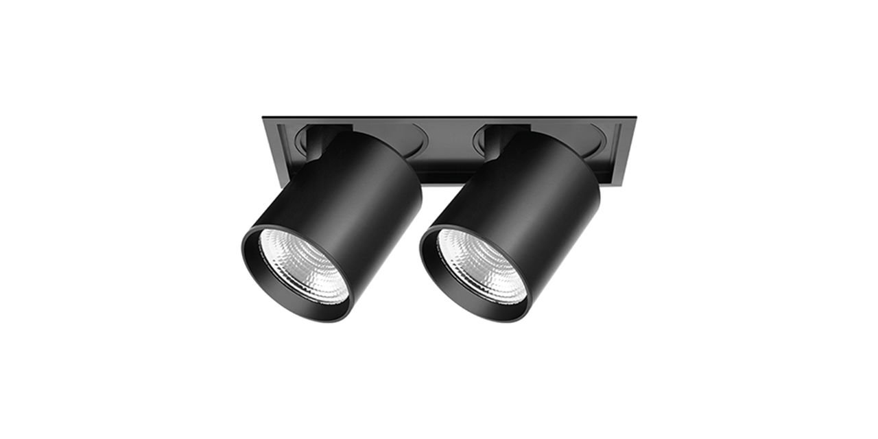 Goya 2x36 Watt Samsung Ledli Yuvarlak Cob Led Spot Mağaza Armatürü GY 3152-42