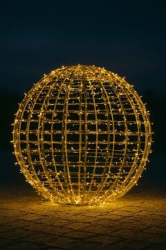Led Küre Dış Mekan Bahçe Yılbaşı Süsleme SNC-816
