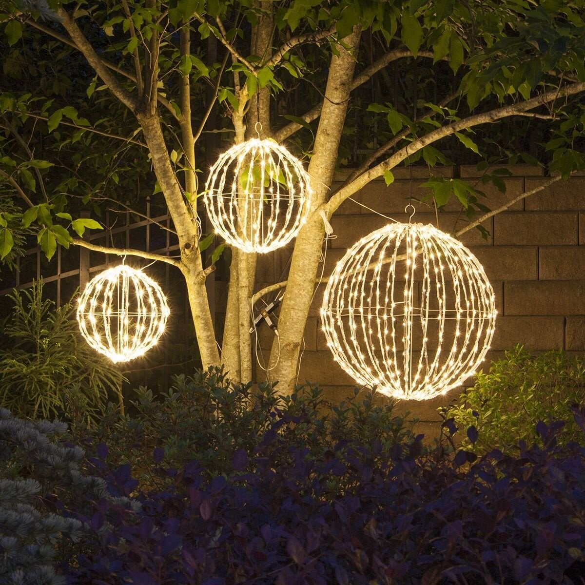 Led Küre Dış Mekan Bahçe Yılbaşı Süsleme SNC-816