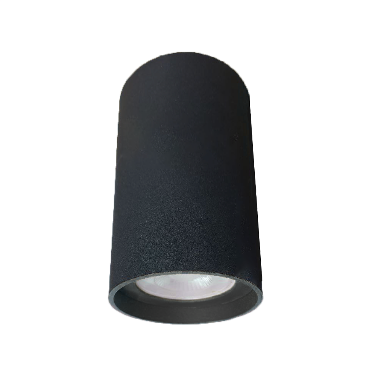 Sıva Üstü Silindir Led Spot Armatür 6x7 Cm Siyah - Siyah
