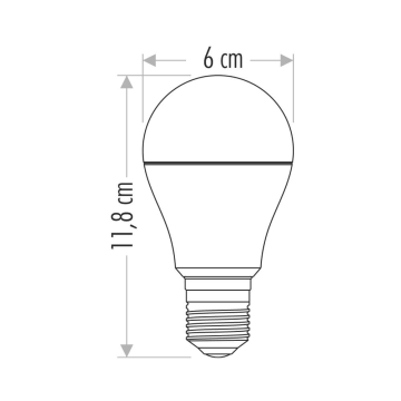 Cata 12 Watt E27 Duylu Dimmerli Led Ampul CT-4278