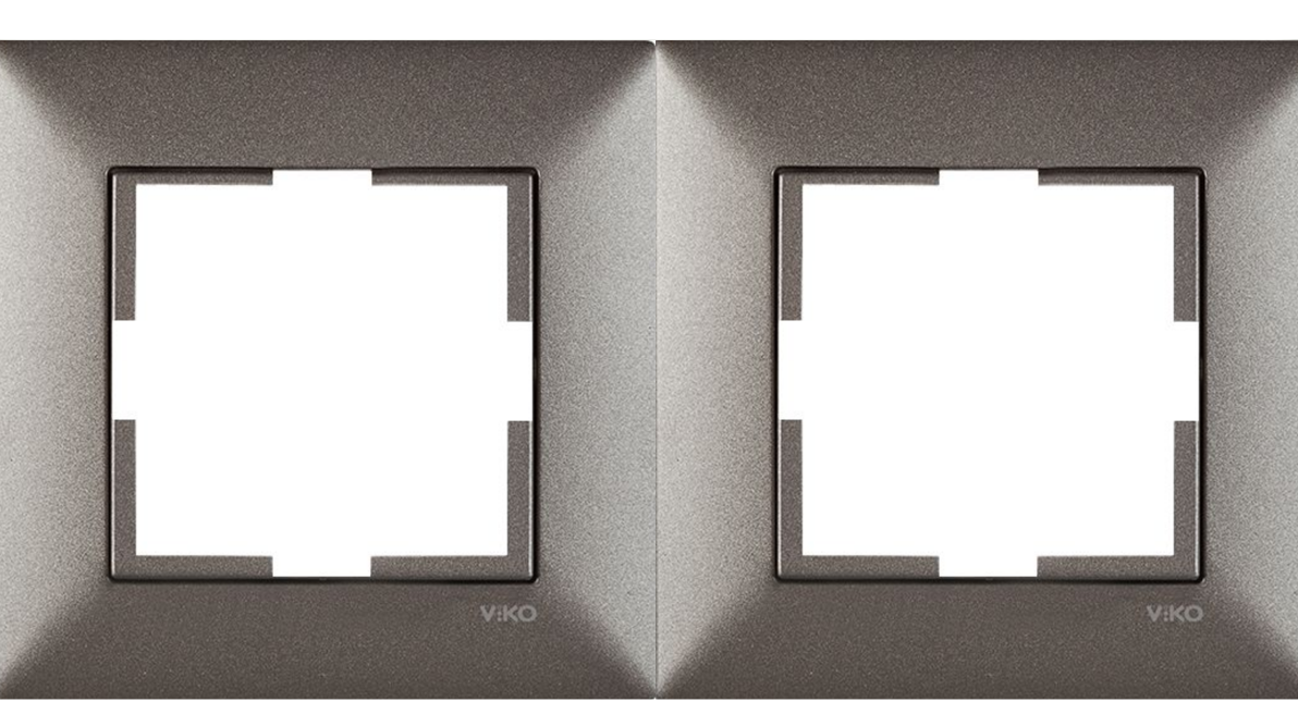 Viko Trenda Renkli İkili Çerçeve 92190752 Antrasit