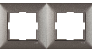 Viko Trenda Renkli İkili Çerçeve 92190752 Antrasit