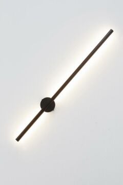 Cata Siyah Kasa Kılıç Dekoratif Çift Yönlü Duvar Aplik Armatür 75Cm CT-5211