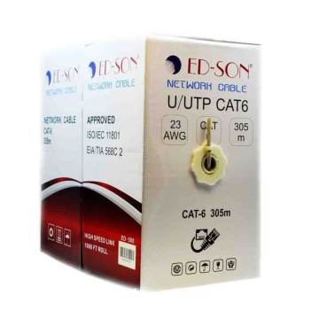 Edson Cat6 İnternet Data Kablosu 305 Metre CCA