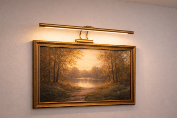 Eskitme Kasa Ayna ve Tablo Üstü Flüt Aplik 50CM