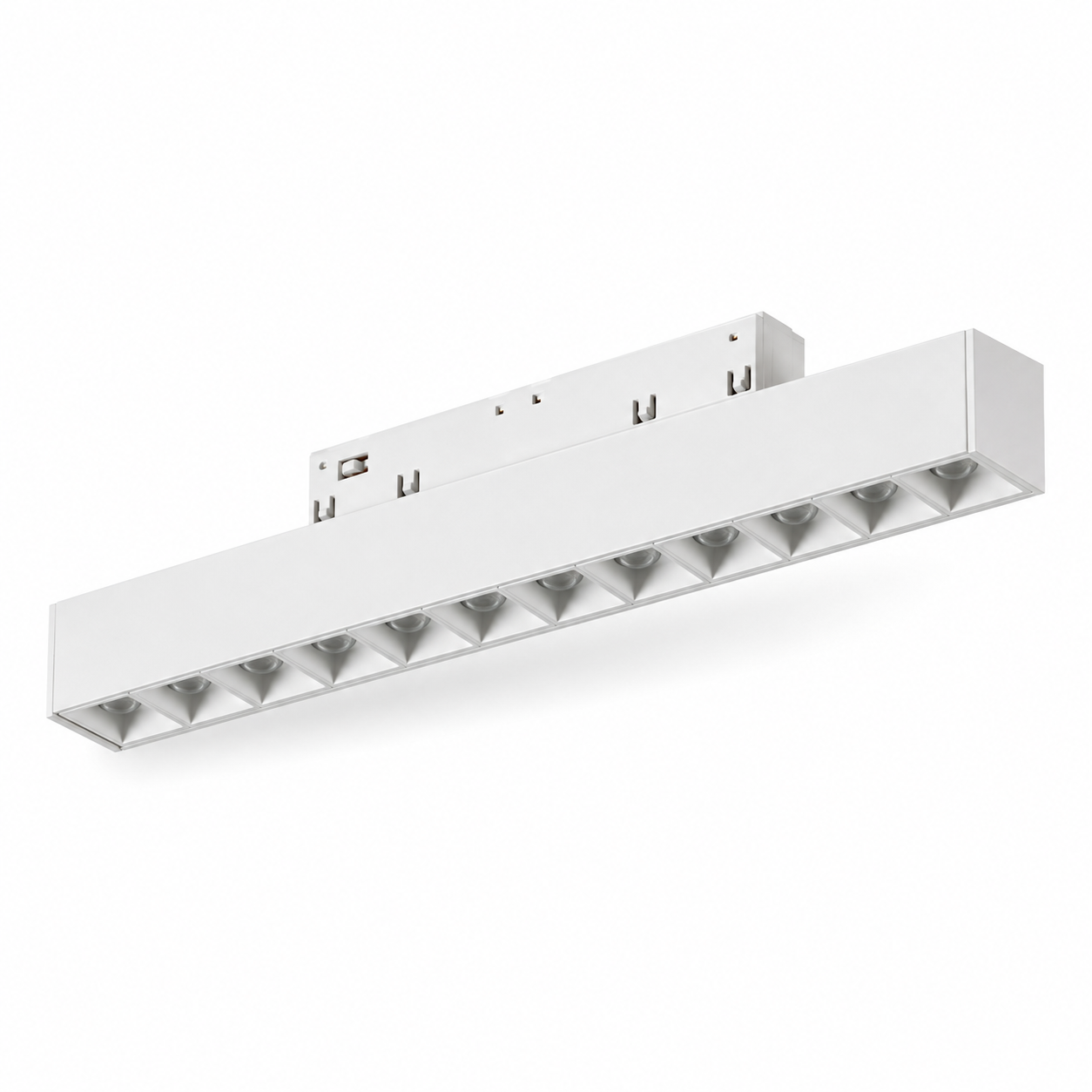 Forlife Klasik FL-6612 White 20W Mercekli Magnet Ray Armatür Beyaz Kasa