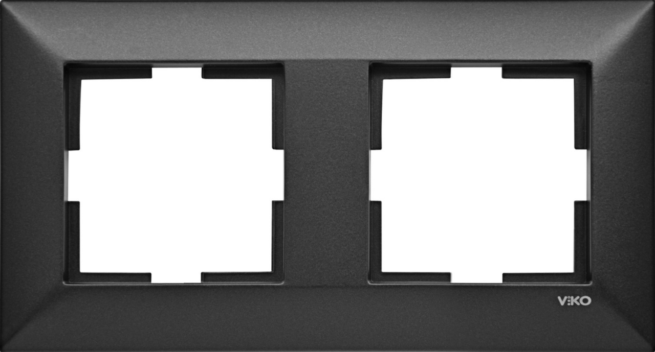 Viko Trenda Renkli İkili Çerçeve 92190752 Siyah