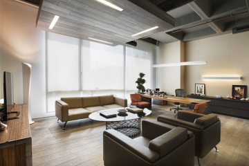 Osram Led Tridonic Trafolu Sıva Üstü Oval Linear Armatür 8x8 Cm Kasa Linear Aydınlatma 2700K (Sarı Işık) - 150CM - Askılı - Antrasit
