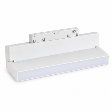 Forlife Klasik FL-6682 White 30W Oynar Başlıklı Magnet Ray Armatür Beyaz Kasa