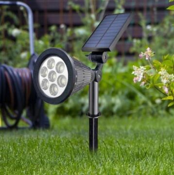 Noas 10W Güneş Enerjili Solar Bahçe Armatür RGB Renk YL74-1009-S