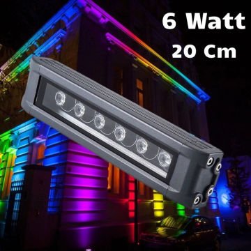 Cata Sıva Üstü Wallwasher Duvar Aydınlatma 20Cm 6W Volvoşır Aydınlatma Gün Işığı ct-4694