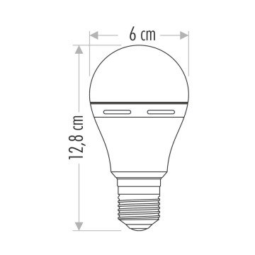 Cata 9 Watt  E27 Duylu Şarjlı Led Ampul CT-4229