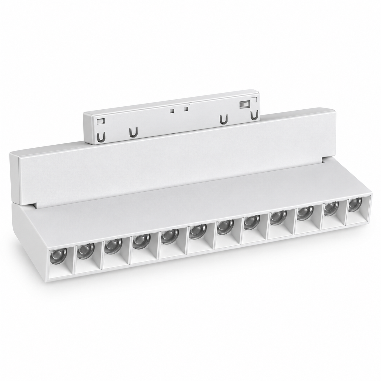 Forlife Klasik FL-6622 White 40W Oynar Başlıklı Mercekli Magnet Ray Armatür Beyaz Kasa