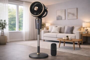 Cata Premium Turbo Fanlı Ayaklı Kumandalı Vantilatör Aydınlatmalı CT-3040