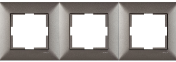 Viko Trenda Renkli Üçlü Çerçeve 92190753 Antrasit