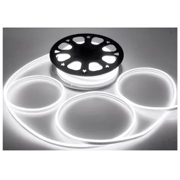 Hortum Neon 220V Led Aydınlatma 120 Ledli 50 Metre snc-817 6400K (Beyaz Işık)