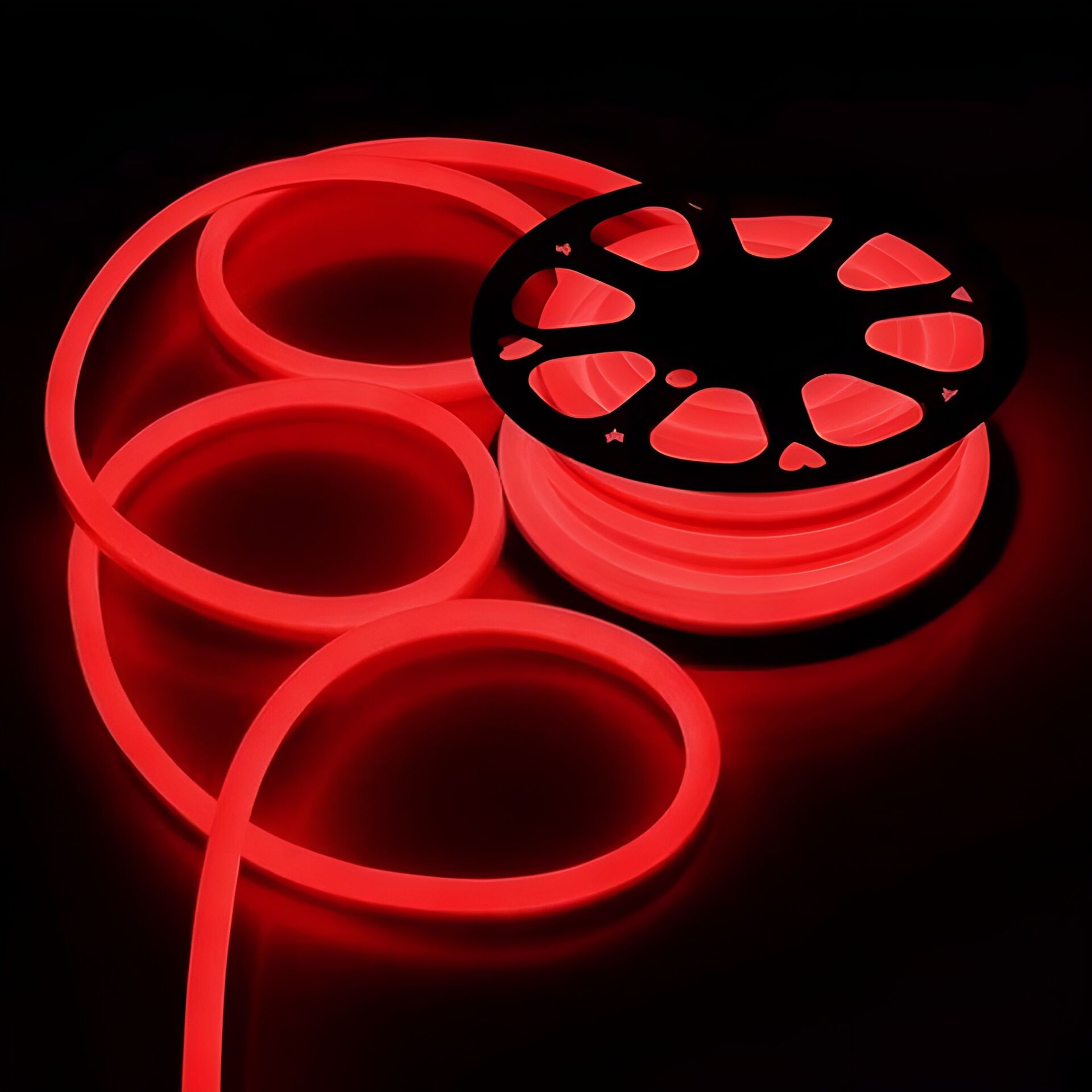 Hortum Neon 220V Led Aydınlatma 120 Ledli 50 Metre snc-817 KIRMIZI