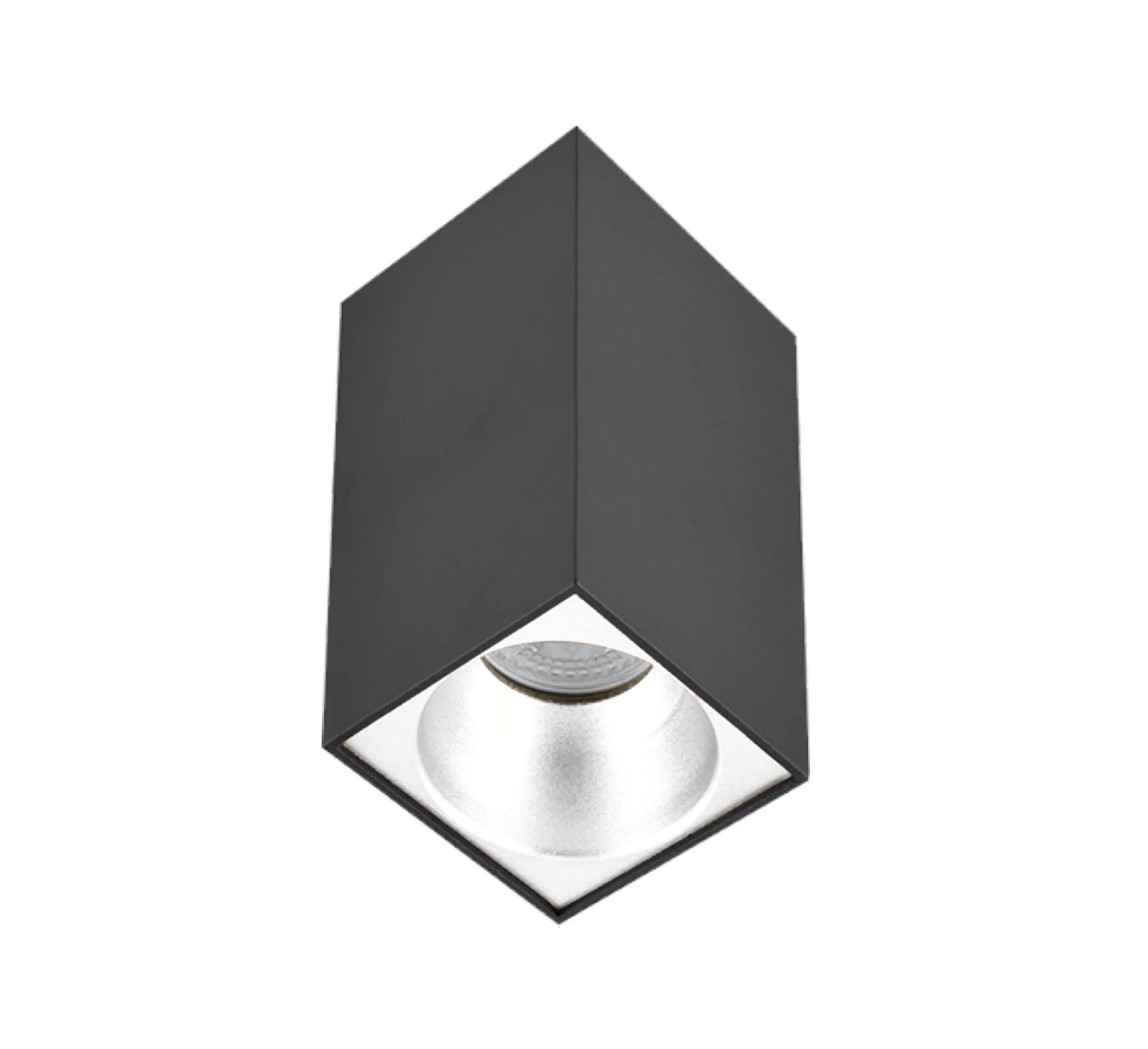 Sıva Üstü Kare Led Spot Armatür 6x6x10 Cm Siyah - Beyaz