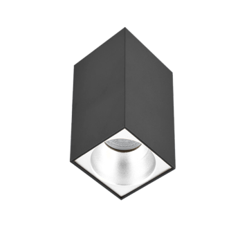 Sıva Üstü Kare Led Spot Armatür 6x6x10 Cm Siyah - Beyaz