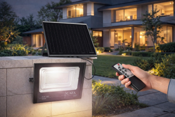 Cata Amazon 300W Güneş Enerjili Solar Projektör Aydınlatma Kumandalı CT-4650