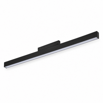Forlife Klasik FL-6602 20W Linear Magnet Ray Armatür Siyah Kasa