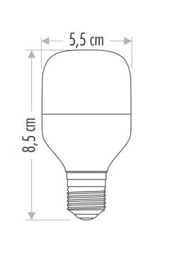 Cata 15 Watt E27 Duylu Torch Led Ampul CT-4329